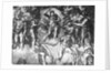 Detail of Last Judgement by Michelangelo Buonarroti
