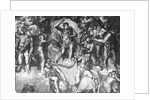 Detail of Last Judgement by Michelangelo Buonarroti