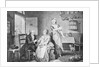 Physician Edward Jenner Inoculating Child at Home by Anonymous