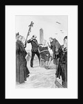 Illustration Depicting Execution of Moncasi by Anonymous