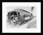 Bicycle Trailing Train by Anonymous