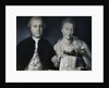 Leopold Auenbrugger Von Auenbrugg with Wife by Anonymous
