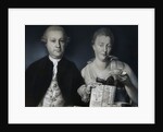 Leopold Auenbrugger Von Auenbrugg with Wife by Anonymous