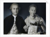 Leopold Auenbrugger Von Auenbrugg with Wife by Anonymous