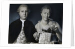 Leopold Auenbrugger Von Auenbrugg with Wife by Anonymous