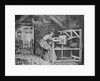 Woman Weaving by Anonymous