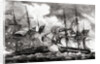 American Ship Planter Battling the French by Anonymous
