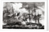 American Ship Planter Battling the French by Anonymous