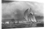 America Leaving Boston Harbor by Anonymous