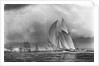 America Leaving Boston Harbor by Anonymous