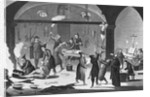 Illustration Depicting People Being Tortured by Anonymous