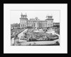 Ground View of Blenheim Palace in England by Anonymous
