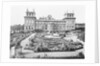 Ground View of Blenheim Palace in England by Anonymous