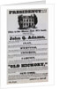Election Poster for Andrew Jackson by Anonymous