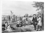 George Washington Conversing with Workers by Anonymous