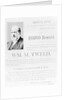 Warrant for William M. Tweed by Anonymous