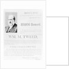 Warrant for William M. Tweed by Anonymous