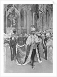 King Haakon Arriving at His Coronation by Anonymous