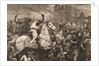 Print of the Papal Crusade Against the Waldenses by Anonymous