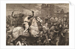 Print of the Papal Crusade Against the Waldenses by Anonymous