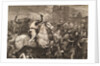 Print of the Papal Crusade Against the Waldenses by Anonymous