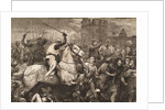 Print of the Papal Crusade Against the Waldenses by Anonymous
