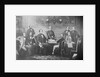 Engraving of Jefferson Davis and His Cabinet by Anonymous