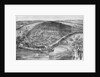 19th Century Print of Bird's-Eye View of Manhattan by Anonymous