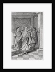 Julius Caesar and His Entourage by Anonymous