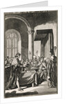 King Henry II of England Being Served by His Loyals by Anonymous