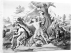 Daniel Boone Fighting Enemy by Anonymous