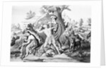 Daniel Boone Fighting Enemy by Anonymous