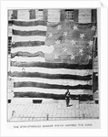 Fort McHenry Battle Flag at Boston Navy Yard by Anonymous