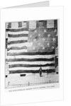 Fort McHenry Battle Flag at Boston Navy Yard by Anonymous