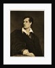 Portrait of English Poet Lord Byron by Anonymous