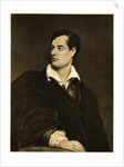 Portrait of English Poet Lord Byron by Anonymous