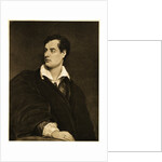 Portrait of English Poet Lord Byron by Anonymous
