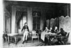 Napoleon Negotiating Peace of Campoformio by Anonymous