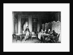 Napoleon Negotiating Peace of Campoformio by Anonymous