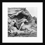 Samson Killing Lion by Anonymous