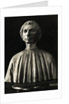 Marble Bust of Nicolo Machiavelli by Anonymous