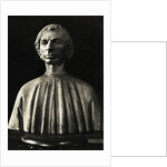 Marble Bust of Nicolo Machiavelli by Anonymous