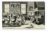 Scene at Coffee Shop by Anonymous