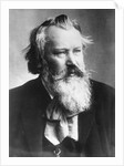 Composer Johannes Brahms in Suit by Anonymous