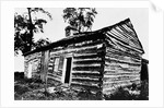 Front and East End of Abraham Lincoln Cabin from Southeast Corner by Anonymous