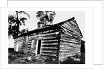 Front and East End of Abraham Lincoln Cabin from Southeast Corner by Anonymous