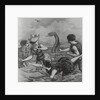 Cover with Beach Goers Aghast Due to Sea Reptile by Anonymous