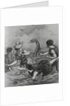 Cover with Beach Goers Aghast Due to Sea Reptile by Anonymous