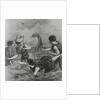 Cover with Beach Goers Aghast Due to Sea Reptile by Anonymous