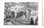 Robert Rogers and Pontiac Conversing by Anonymous